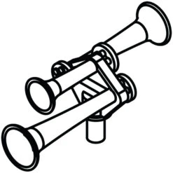 Athearn HO Leslie S-3K 3-Chime R-Hand Chime Reverse (3)