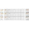 Athearn N 53' Stoughton Containers, Optimodal # 2 (3) -Model Trains ATH17315 A00 4V069I8S