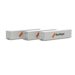 Athearn N 40' Corrugated Low Container, Nedlloyd #1 (3)