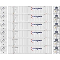 Athearn N 53' CIMC Container, STG Logistics #2 (6)