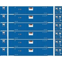 Athearn N 53' CIMC Container, Yellow #1 (6)