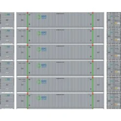 Athearn N 53' CIMC Container, COFC Logistics #2 (6)