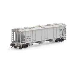 Athearn N PS-2 2893 3-Bay Covered Hopper, C&NW #95364