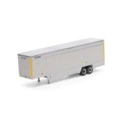 Athearn HO RTR 40' DropSill Parcel Trailer, UPS/Yellow80444