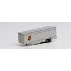Athearn N 40' Drop Sill Parcel Trailer, UPS/Logo #708634