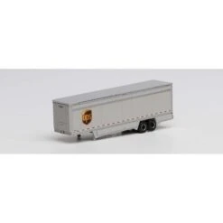 Athearn N 40' Drop Sill Parcel Trailer, UPS/Logo #708941