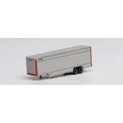 Athearn N 40' Drop Sill Parcel Trailer, UPS/Red Ends #86987