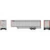Athearn N 40' Drop Sill Parcel Trailer, UPS/RedStrip #87406 -Model Trains ATH30123 A0 GOCB9ADF
