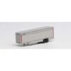 Athearn N 40' Drop Sill Parcel Trailer, UPS/RedStrip #87612 -Model Trains ATH30124 A0 MCPUSL9W