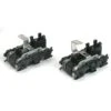 Athearn HO Front/Rear Power Truck Set, M-Blomberg -Model Trains ATH46011 A0 UO2KM35Z