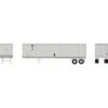 Athearn N 40' Fruehauf Trailer, Realco/REAZ #270077 -Model Trains ATH5455 A00 UAO6SPWR