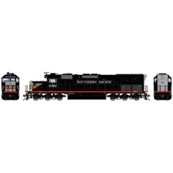 Athearn HO SD40T-2 Locomotive With DCC & Sound, SP/Black Widow #8392