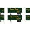 Athearn HO 25' Trailers, CPR #325, #376 (2)