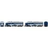 Athearn HO F7A / F7A Locomotive Set With DCC & Sound, WAB #1169-A, #1189 -Model Trains ATHG19691 A0 UYQBL4YN
