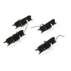 Athearn HO Blomberg M Sideframe Set Rubber Hyatt (4)