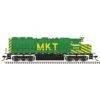 N GP 40 Loco MKT 242, Green/Yellow