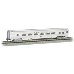 N Scale 85' Streamline Fluted Coach Santa Fe #3083