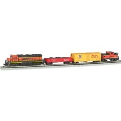 N Roaring Rails Set With DCC -Model Trains BAC24132 A1 20L3D3A2