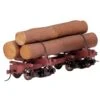 On30 Spectrum Skeleton Log Car (3) -Model Trains BAC27391 A0 KHN95TMZ