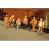 O Maintenance Workers (6) -Model Trains BAC33156 A0 W833BBL0