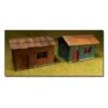 HO KIT Laser Cut Cottage (2) -Model Trains BAC39101 A0 R0L15SKN