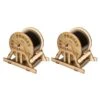 O Cable Drums (2) -Model Trains BAC39113 A0 N9613DCB