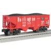 O Williams 55-Ton 2-Bay Hopper With Load, BN -Model Trains BAC48207 A0 RWCBNSO8