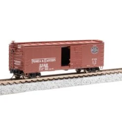 N 40' Steel Boxcar, Set A, NYC, MC, P&E, B&A (4) -Model Trains BLI7270 A10 1E3VGAE3