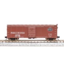 N 40' Steel Boxcar, Set A, NYC, MC, P&E, B&A (4) -Model Trains BLI7270 A15 1E3VGAE3