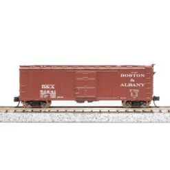 N 40' Steel Boxcar, Set A, NYC, MC, P&E, B&A (4) -Model Trains BLI7270 A16 1E3VGAE3