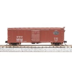 N 40' Steel Boxcar, Set A, NYC, MC, P&E, B&A (4) -Model Trains BLI7270 A18 1E3VGAE3