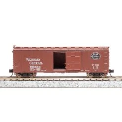 N 40' Steel Boxcar, Set A, NYC, MC, P&E, B&A (4) -Model Trains BLI7270 A20 1E3VGAE3