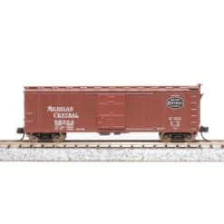 N 40' Steel Boxcar, Set A, NYC, MC, P&E, B&A (4) -Model Trains BLI7270 A21 1E3VGAE3