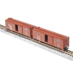 N 40' Steel Boxcar, Set A, NYC, MC, P&E, B&A (4) -Model Trains BLI7270 A24 1E3VGAE3