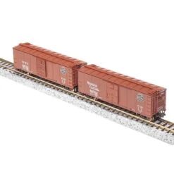 N 40' Steel Boxcar, Set A, NYC, MC, P&E, B&A (4) -Model Trains BLI7270 A25 1E3VGAE3