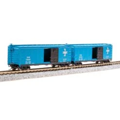 N USRA 40' Steel Boxcar, B&M (2) 13 N USRA 40' Steel Boxcar, B&M (2) -Model Trains BLI7274 A3 LA7ISWQM