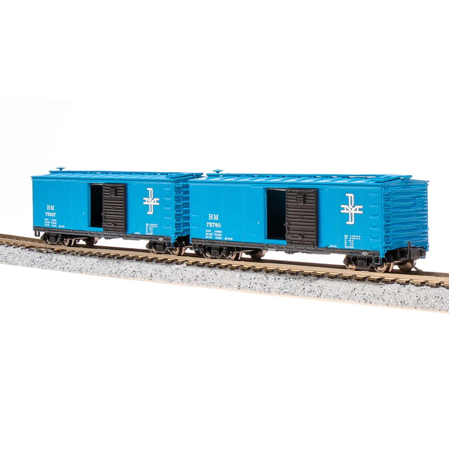 N USRA 40' Steel Boxcar, B&M (2) 8 N USRA 40' Steel Boxcar, B&M (2) - Image 6