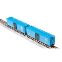 N USRA 40' Steel Boxcar, B&M (2) 18 N USRA 40' Steel Boxcar, B&M (2) -Model Trains BLI7274 A8 LA7ISWQM