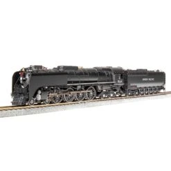 HO 4-8-4 FEF-3 Locomotive, Black & Graphite Excluding Mars Lite, Paragon4, UP