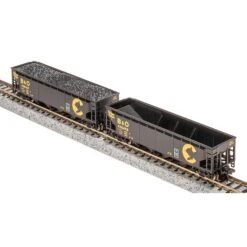 N ARA 70T Quad Hopper, Chessie Systems B&O, B (4) -Model Trains BLI7423 A5 B2PIOFXY
