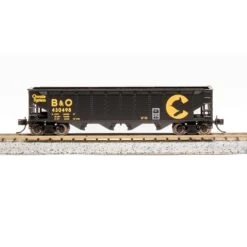 N ARA 70T Quad Hopper, Chessie Systems B&O, B (4) -Model Trains BLI7423 A7 B2PIOFXY