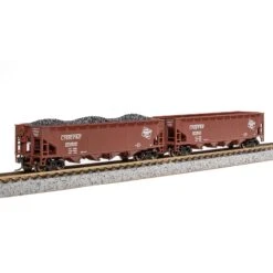N ARA 70T Quad Hopper, MILW, CMStP&P, A (4) -Model Trains BLI7428 A3 XTIU3HMC