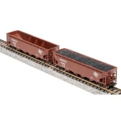 N ARA 70T Quad Hopper, MILW, CMStP&P, A (4) -Model Trains BLI7428 A4 XTIU3HMC