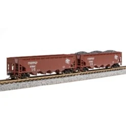 N ARA 70T Quad Hopper, MILW, CMStP&P, A (4) -Model Trains BLI7428 A6 XTIU3HMC