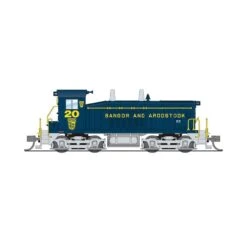 N EMD NW2 Locomotive, BAR 20, Blue With Yellow, Paragon4