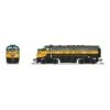 N EMD F7A Locomotive, As-Delivered, Paragon4, CNW #4075C