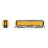 N EMD F7B Locomotive, Yellow & Gray, Paragon4, UP #1468B -Model Trains BLI7784 A0 9V18SFRY
