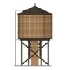HO, Op. Water Tower With Sound, Weathered Brown Unlettered -Model Trains BLI7910 A0 A6DR5EBA