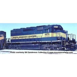 HO SD40 W DCC & Sound DM&E #6069