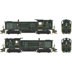 HO ALCo RS3 Hammerhead Locomotive DCC & Sound PRR 8445 Decal